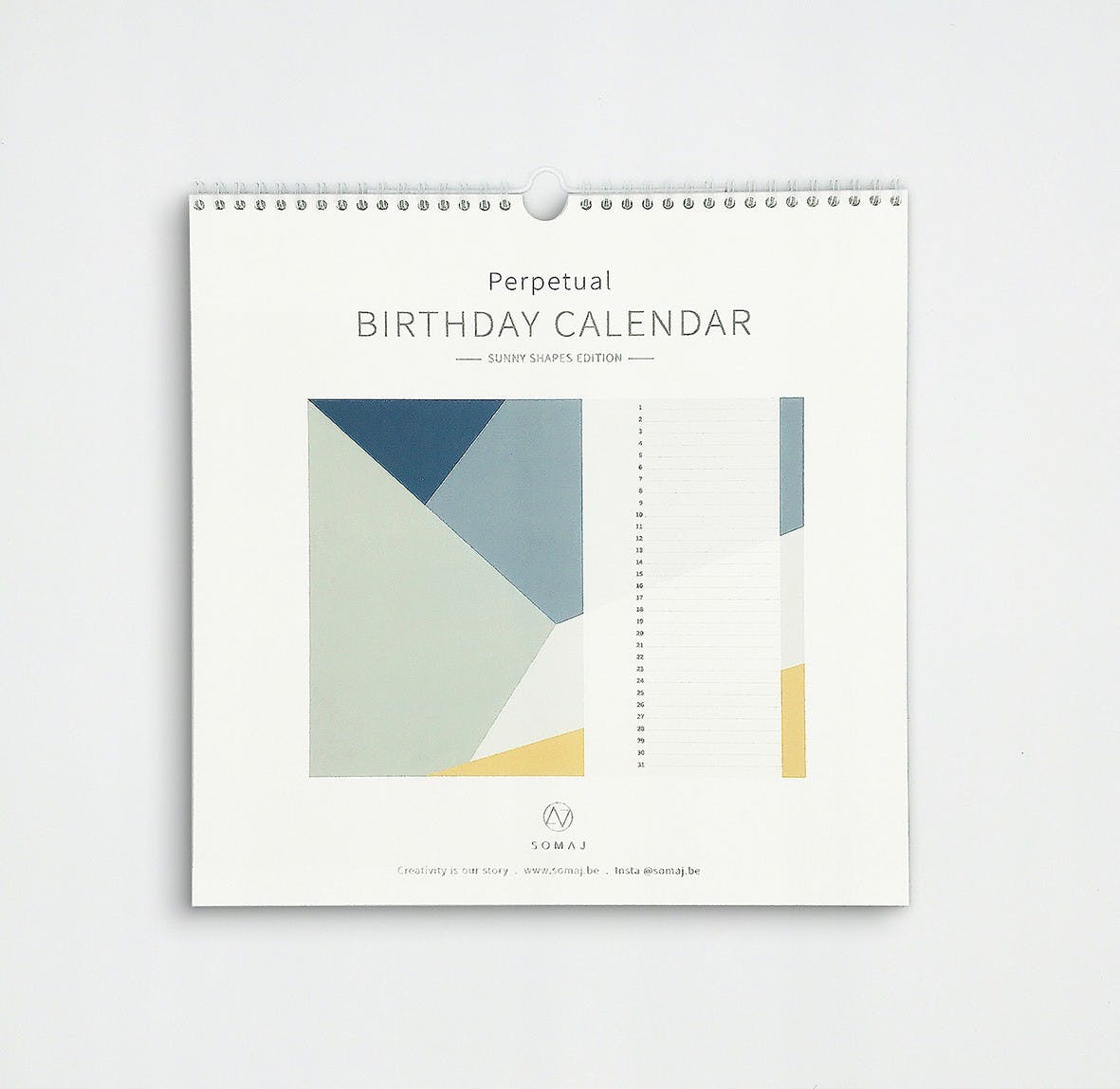 VERJAARDAGSKALENDER