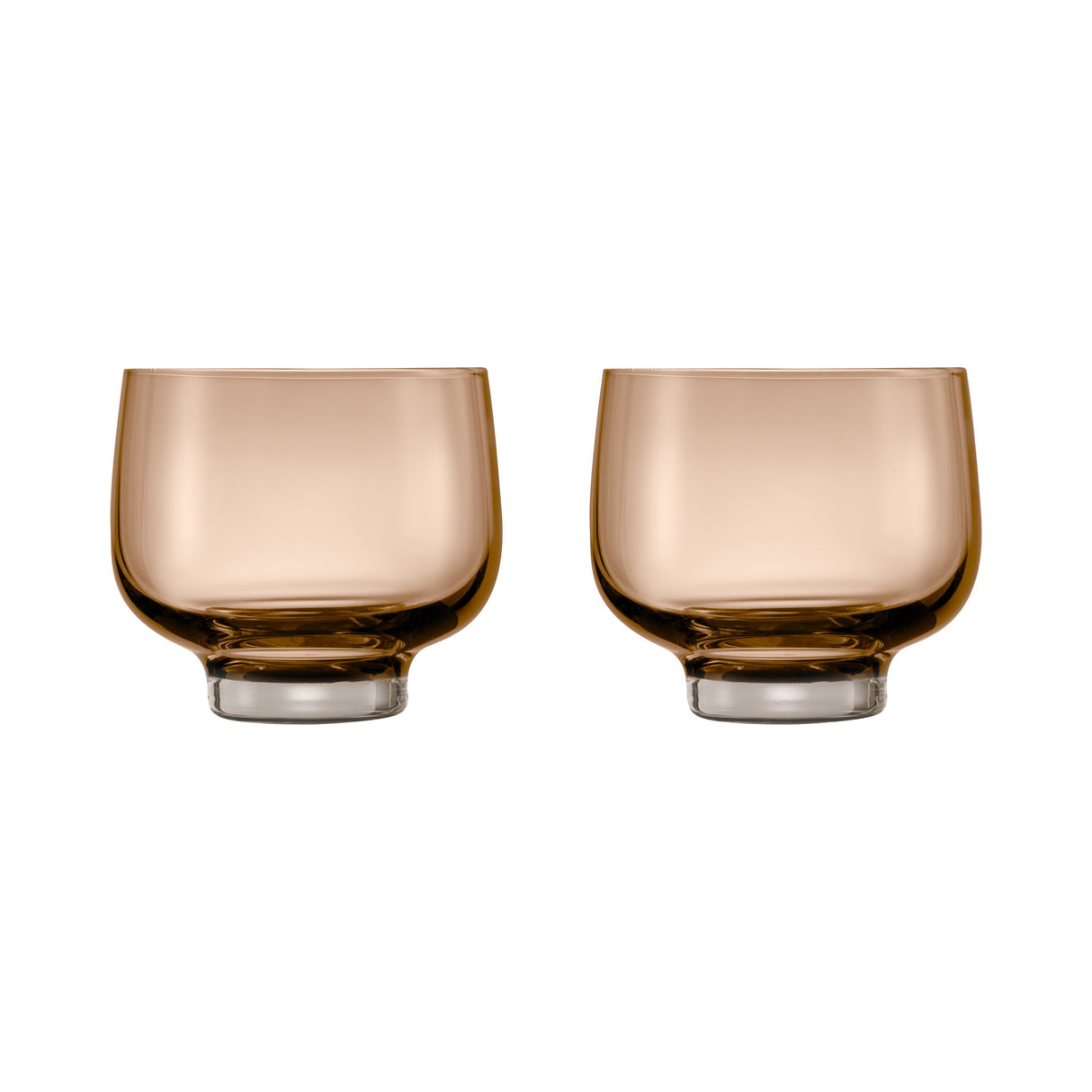 FLOW - SET VAN 2 DRINKGLAZEN SMALL - COFFEE