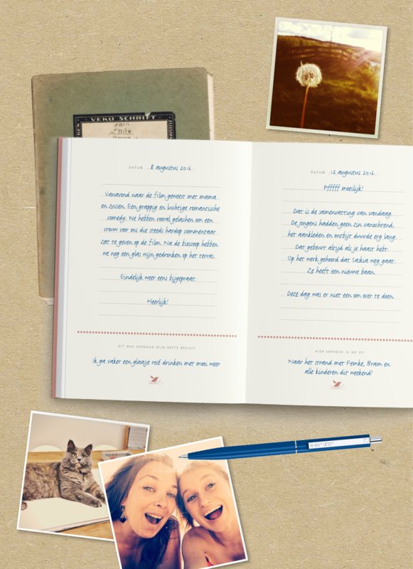 DAGBOEK VOOR GROTE EN KLEINE HERINNERINGEN