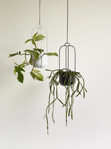 HANG BLOEMPOT - ZWART
