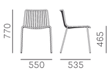NOLITA 3650 - stoel lage rug