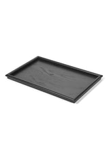 ZWART DIENBLAD - LARGE