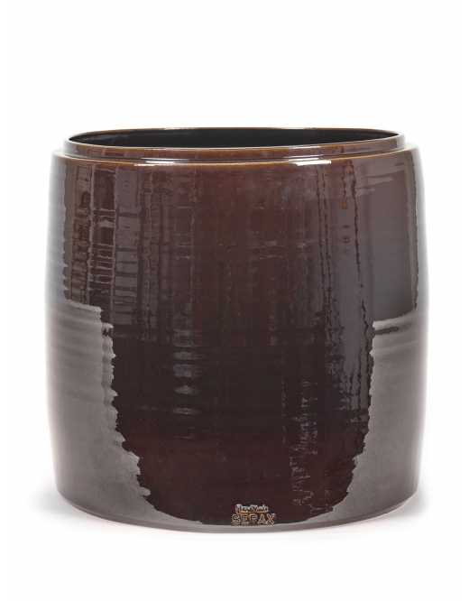 PLANTENPOT BRUIN - LARGE