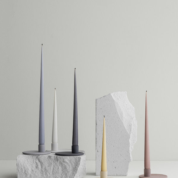 KANDELAAR NONA - PEWTER