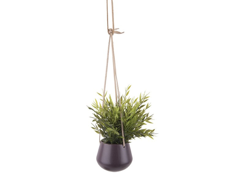 HANGPOT - S/DONKERPAARS
