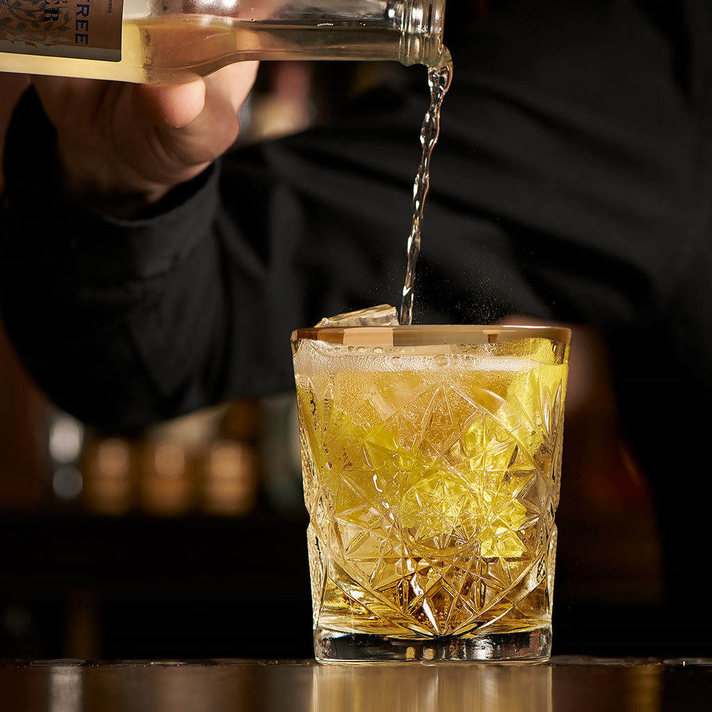 HOBSTAR GOLD WHISKEYGLAS