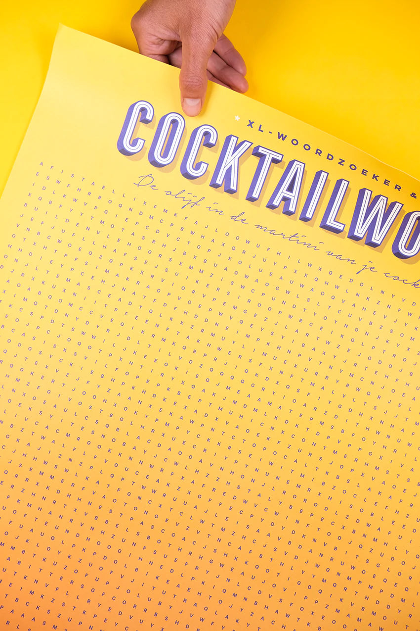 XL COCTAILWOORDZOEKER