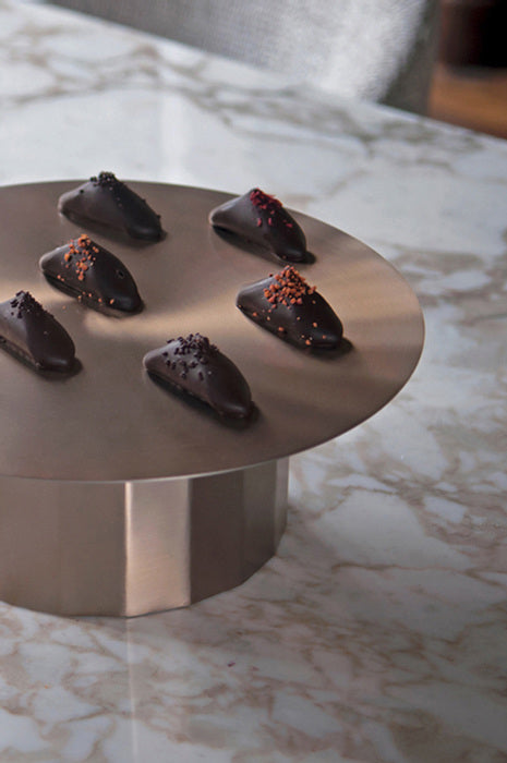 DORIC CAKE STAND SOFT COPPER