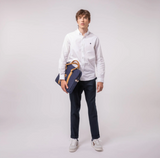 FAGUO LAPTOP TAS MARINEBLAUW