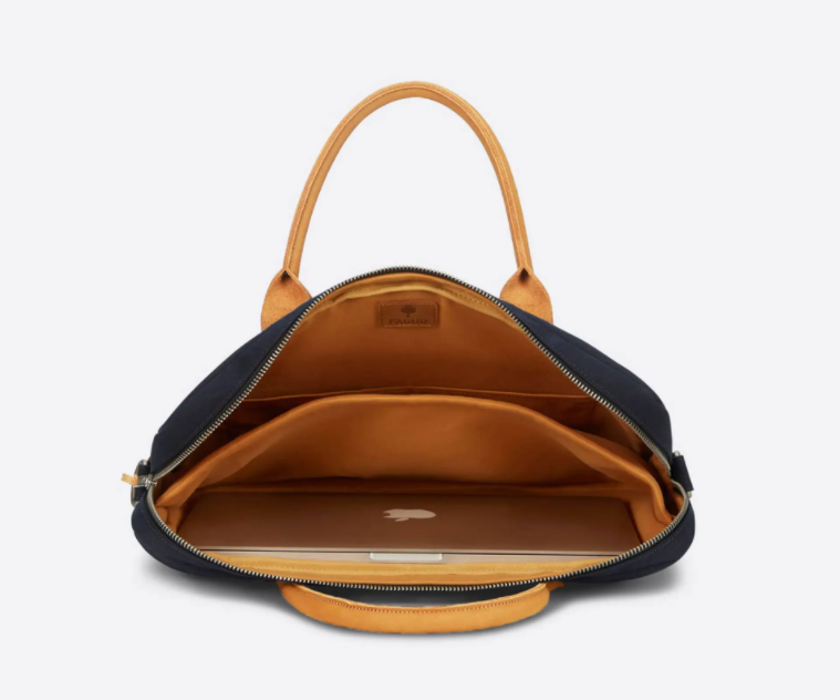 FAGUO LAPTOP TAS MARINEBLAUW