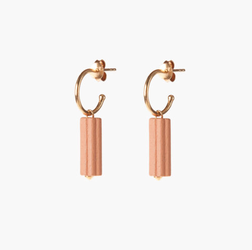 WAVED HOOPS SMALL OORRINGEN