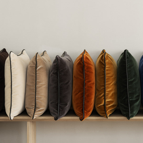 KUSSEN VELVET - DUCK GREEN