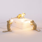 MOUSE LAMP GOLD