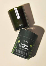 GREEN BAMBOO SCENTED CANDLE