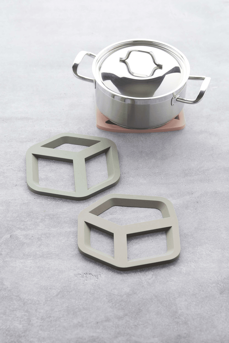 PAN ONDERZETTER TAUPE