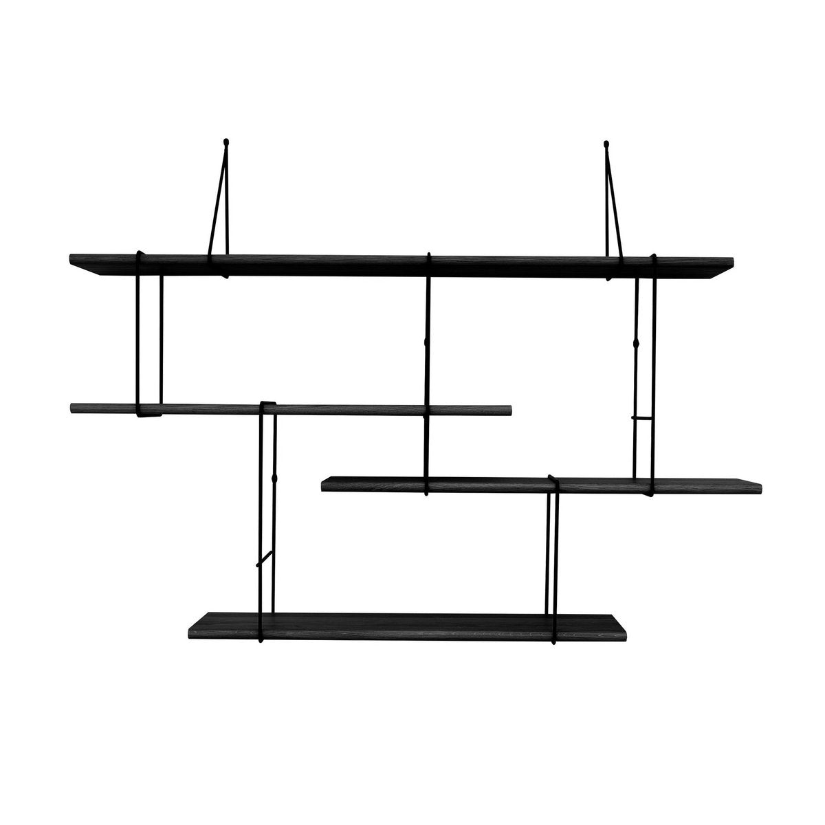 LINK OPHANGSYSTEEM 1 - ZWART/ZWART