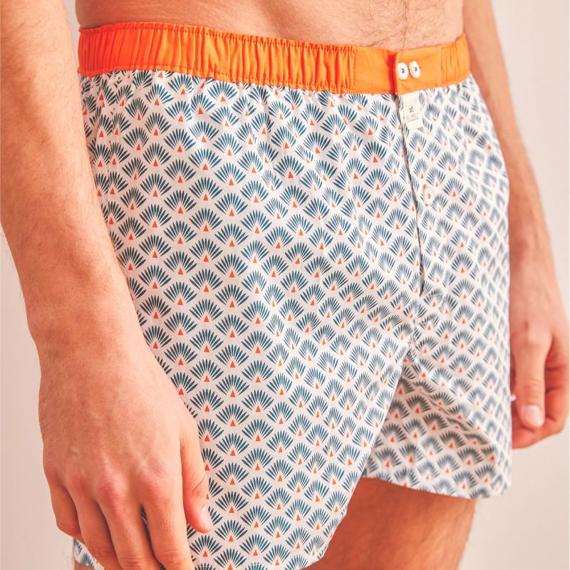 BOXERSHORT BLUE LEON