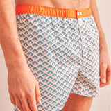 BOXERSHORT BLUE LEON