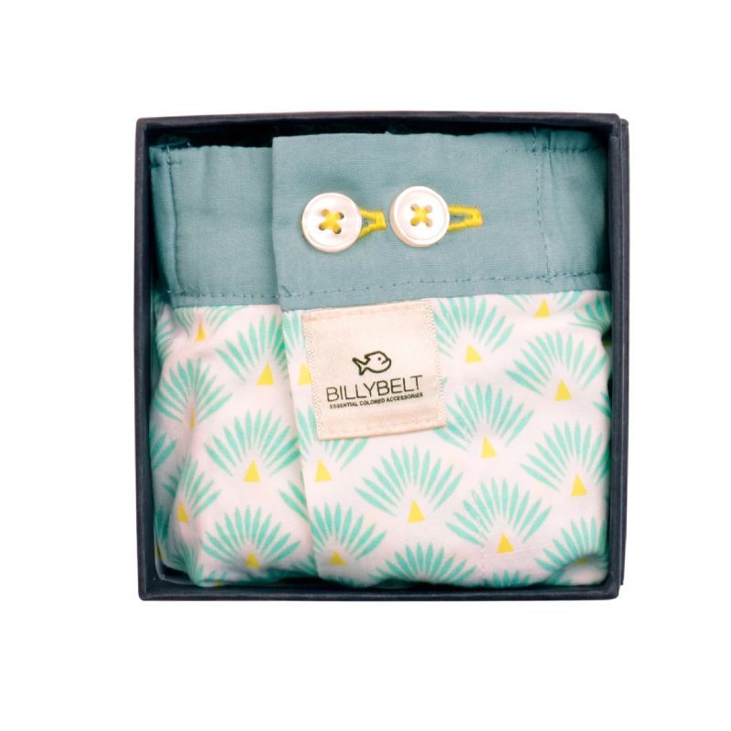 BOXERSHORT GREEN LEON - MEDIUM