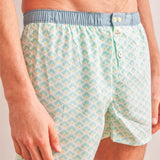 BOXERSHORT GREEN LEON - MEDIUM