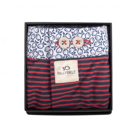 BOXERSHORT RED STRIPES