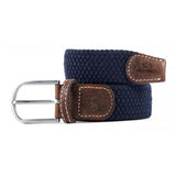 GEVLOCHTEN RIEM - BLEU MARINE