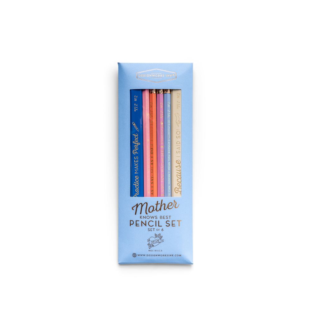 PENCIL SET - MOTHER KNOWS BEST