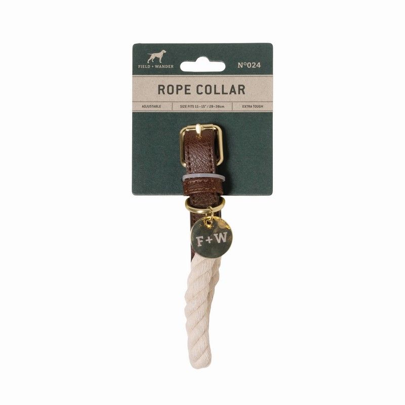 HONDENHALSBAND - WIT SMALL