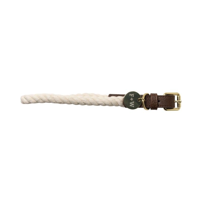 HONDENHALSBAND - WIT