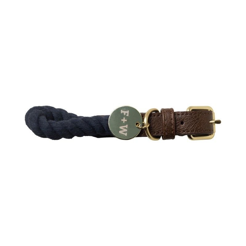 HONDENHALSBAND - BLAUW SMALL