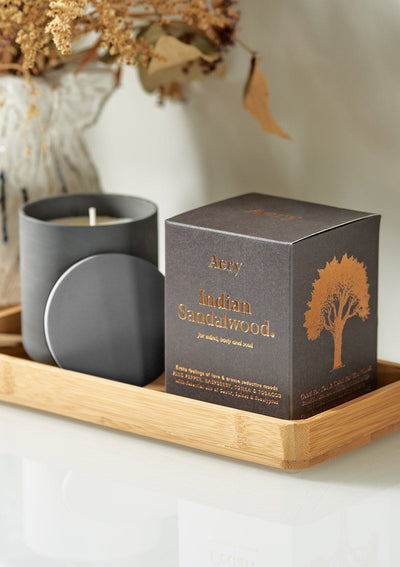 INDIAN SANDALWOOD SCENTED CANDLE
