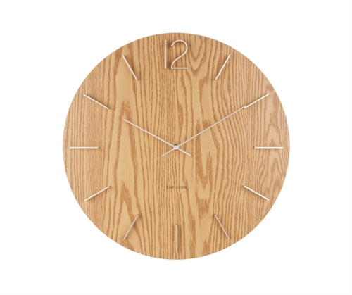 HOUTEN WANDKLOK