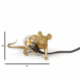 MOUSE LAMP GOLD