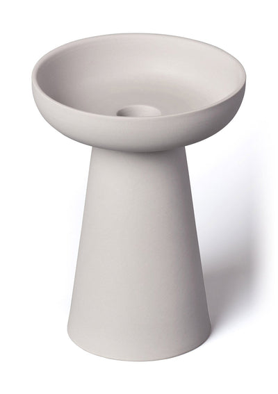 PORCINI GREY CANDLE HOLDER