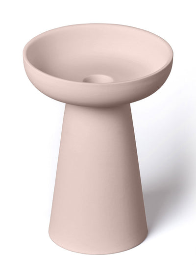PORCINI SOFT PINK CANDLE HOLDER