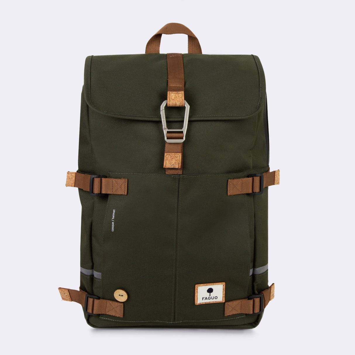 FAGUO RUGZAK BAG - KAKI GROEN