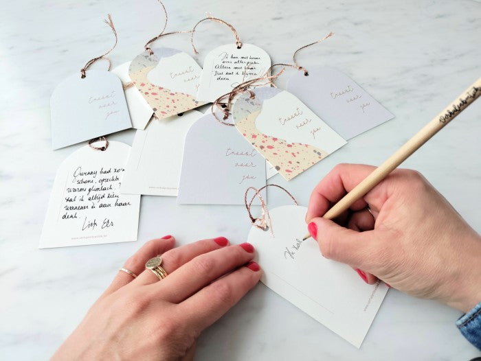 TROOSTLABELS IN HERINNERINGENDOOSJE