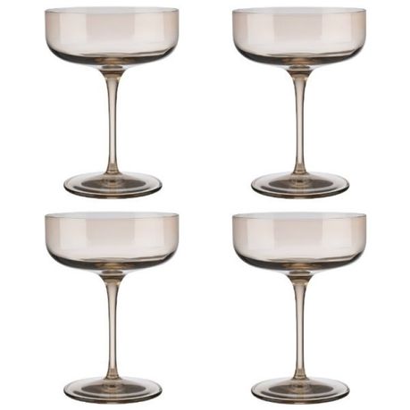 SET 4 CHAMPAGNE GLAZEN FUUM